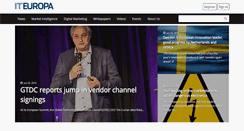 Desktop Screenshot of iteuropa.com