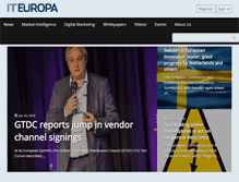 Tablet Screenshot of iteuropa.com